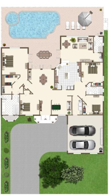 Villa Martinique By Coralvilla Cape Coral Exterior photo